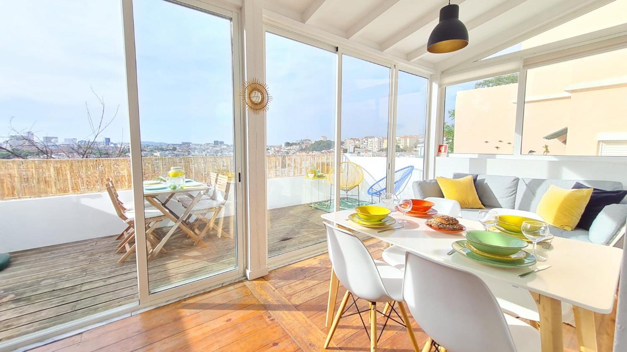 Happy Stay Lisbon - Suite With A View, Private Terrace & Ac Εξωτερικό φωτογραφία